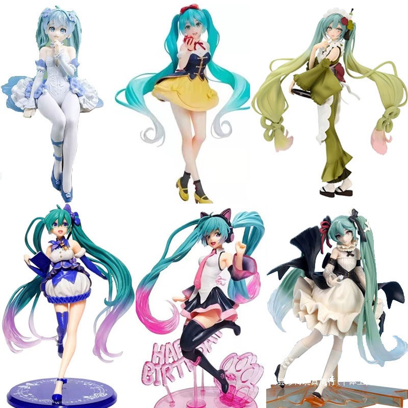 MIKU 初音 手办 童话 仙境长发公主 睡美人 景品摆件模型彩盒